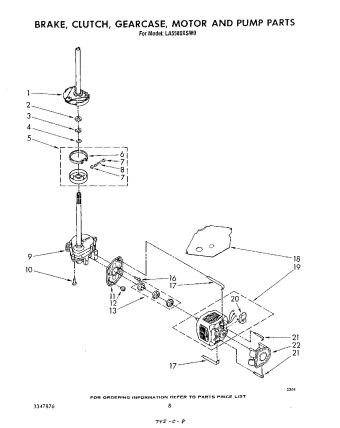 Diagram for LA5580XSW0