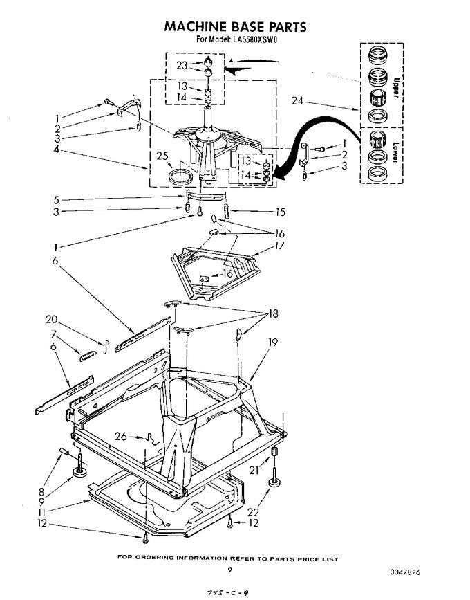 Diagram for LA5580XSW0