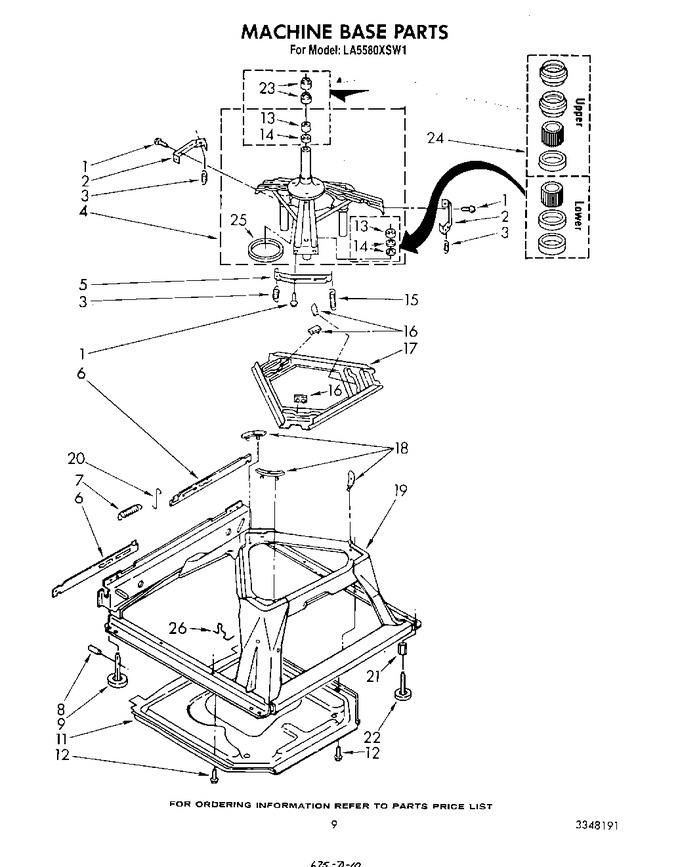 Diagram for LA5580XSW1