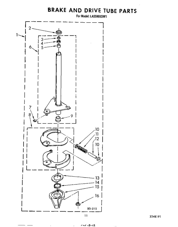 Diagram for LA5580XSW1