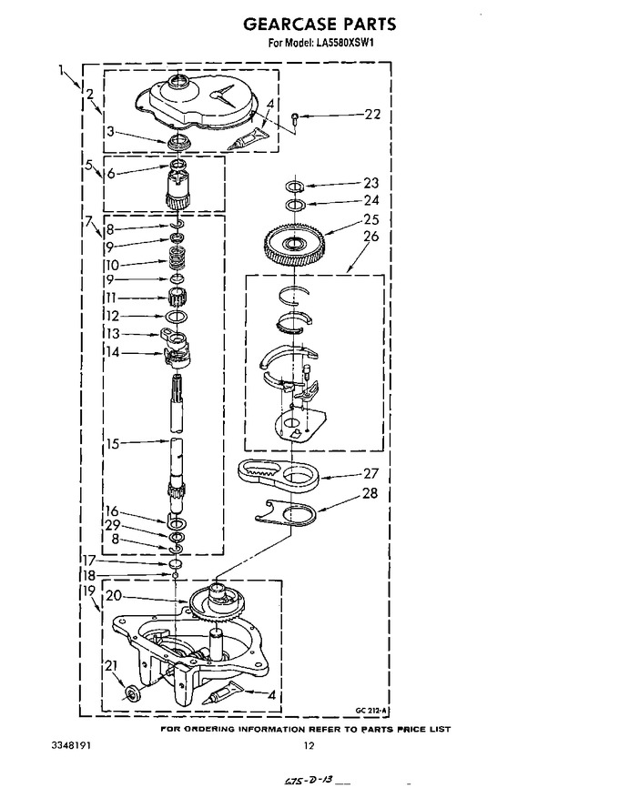 Diagram for LA5580XSW1