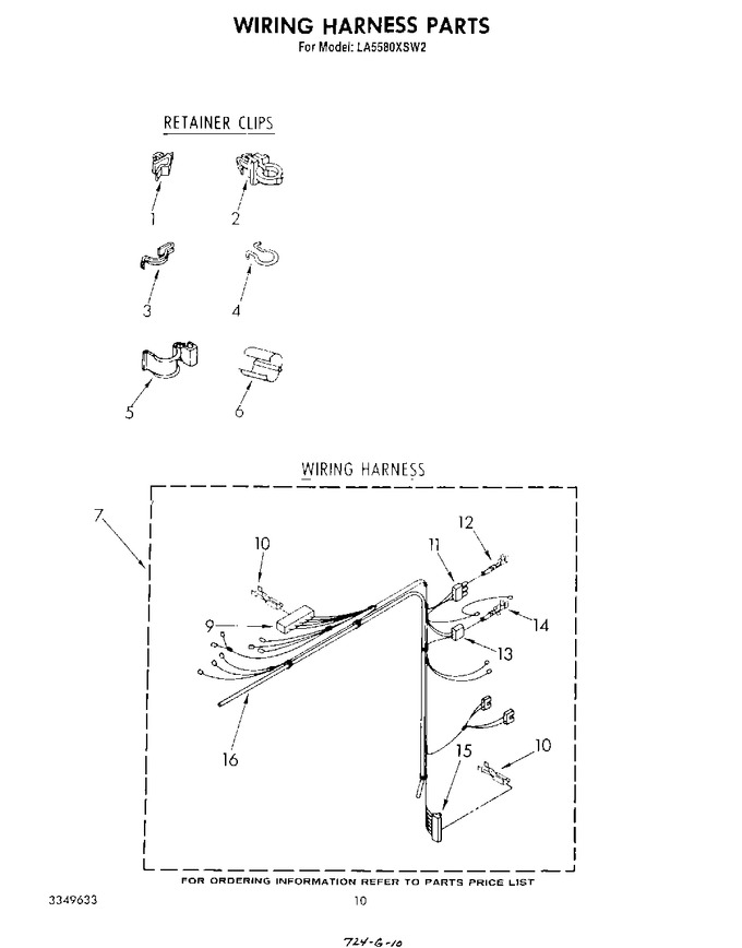 Diagram for LA5580XSW2