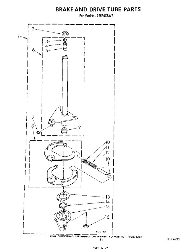 Diagram for LA5580XSW2
