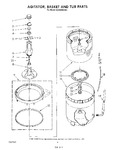 Diagram for 04 - Agitator, Basket And Tub