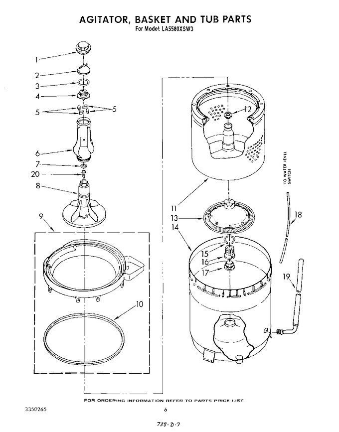 Diagram for LA5580XSW3