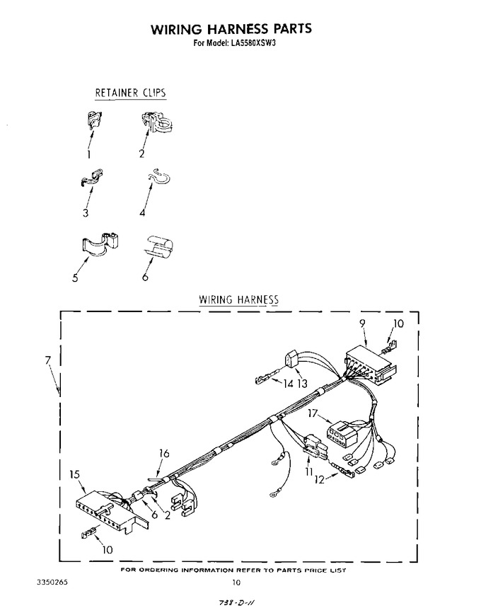 Diagram for LA5580XSW3