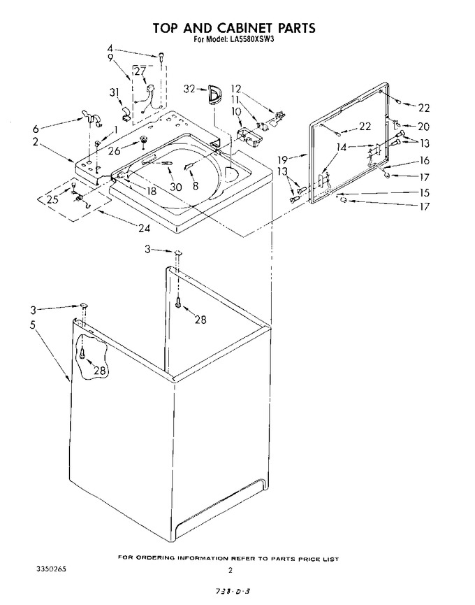 Diagram for LA5580XSW3