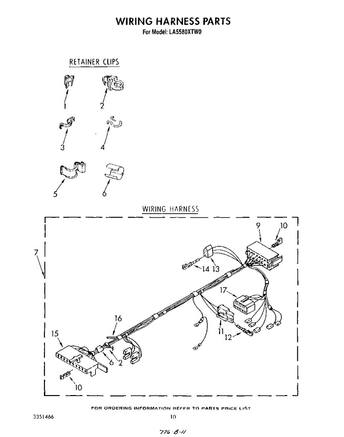 Diagram for LA5580XTF0