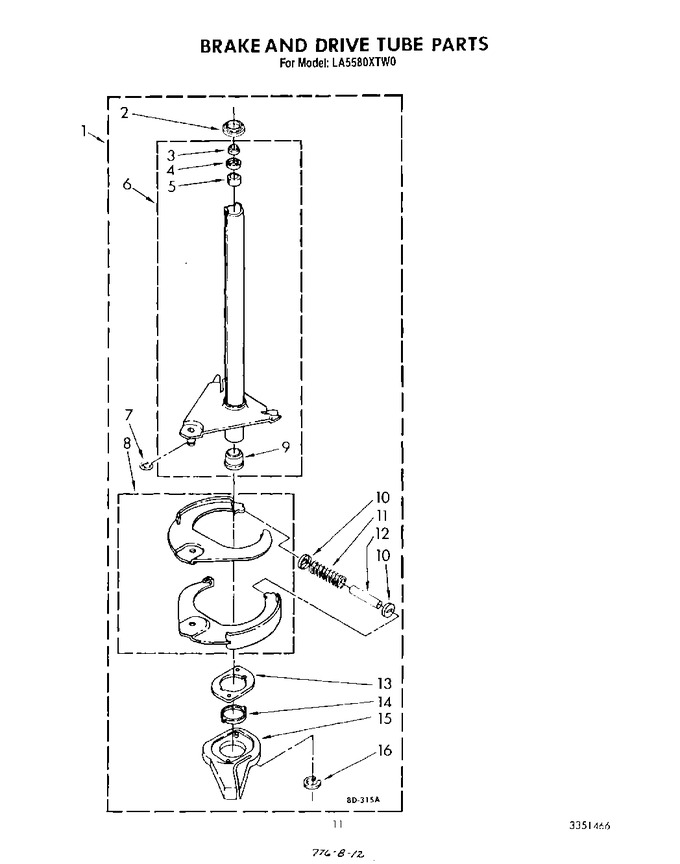 Diagram for LA5580XTN0