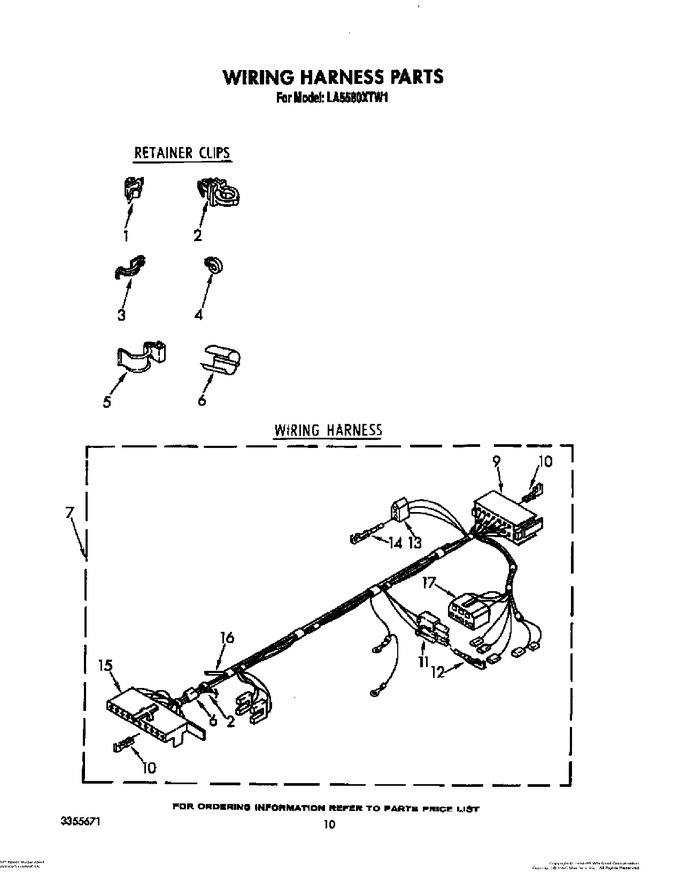 Diagram for LA5580XTW1