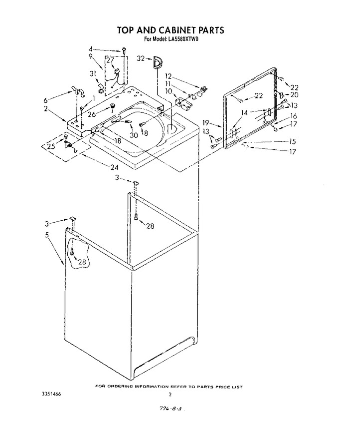 Diagram for LA5580XTN0