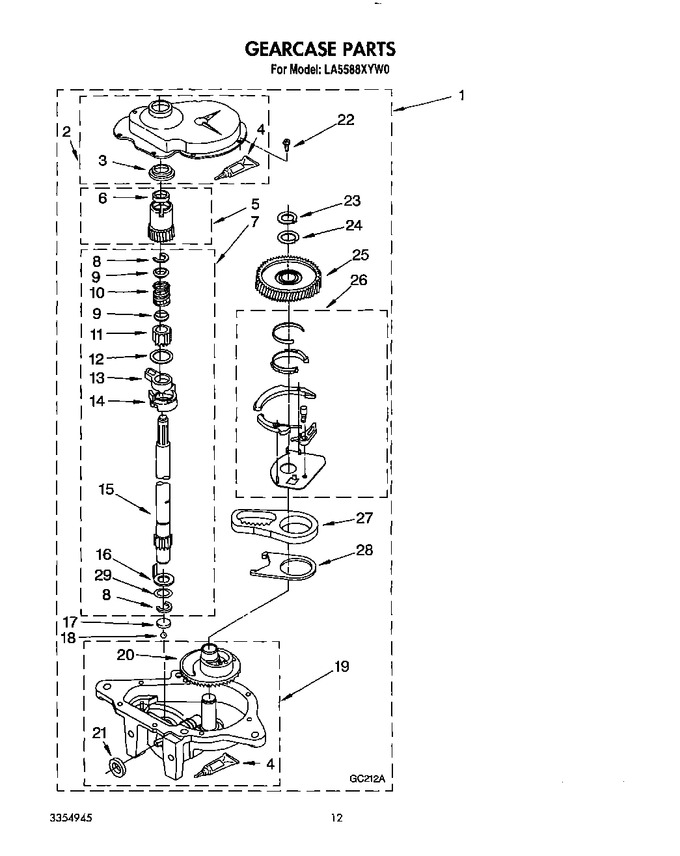 Diagram for LA5588XYN0