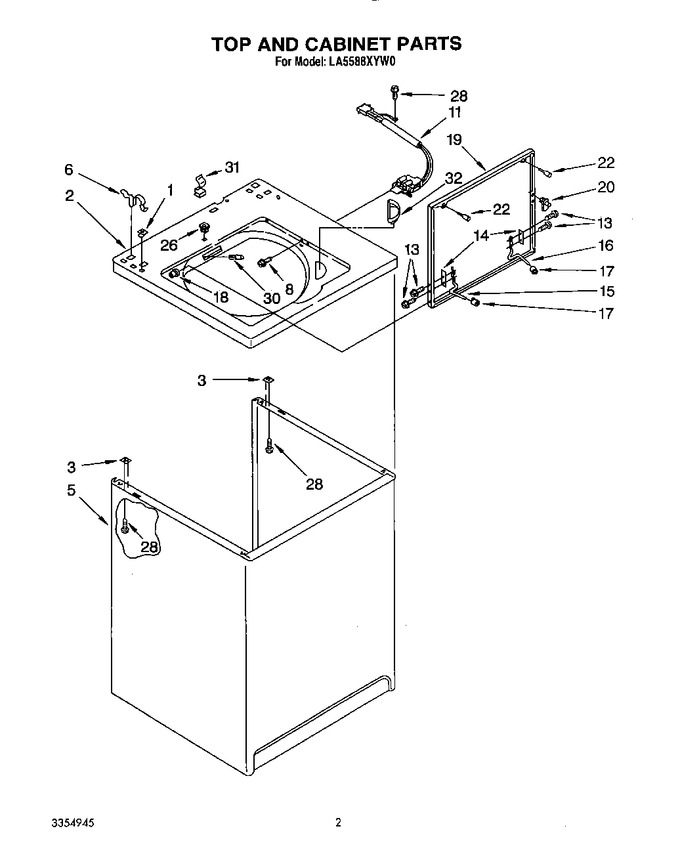 Diagram for LA5588XYW0