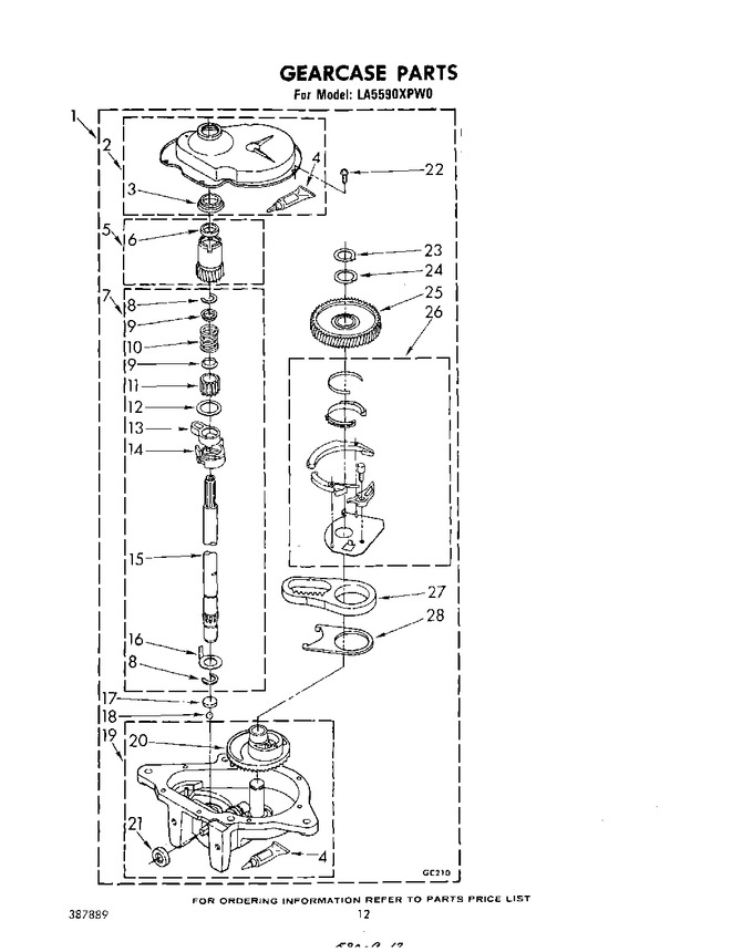 Diagram for LA5590XPW0
