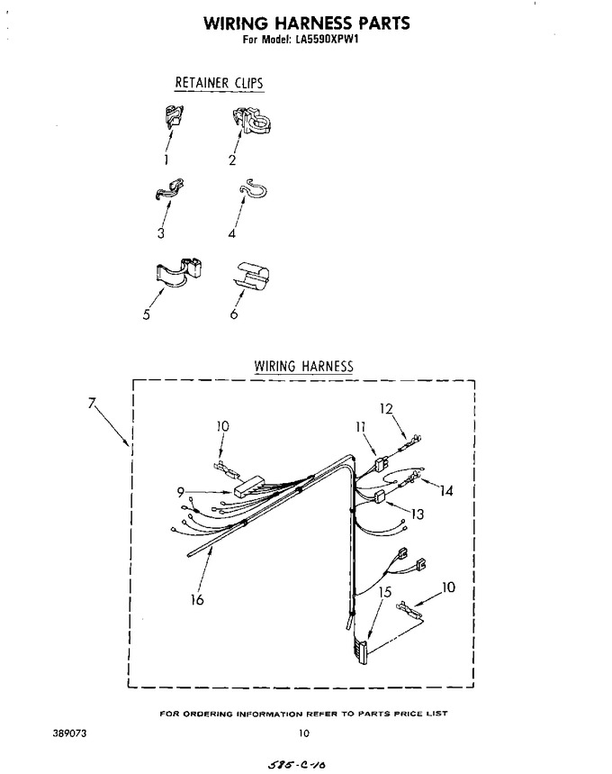 Diagram for LA5590XPW1