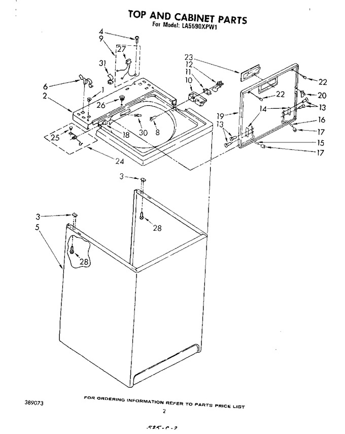 Diagram for LA5590XPW1