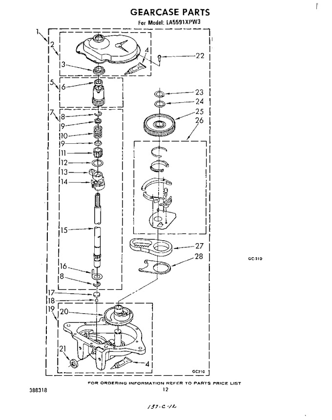 Diagram for LA5591XPW3