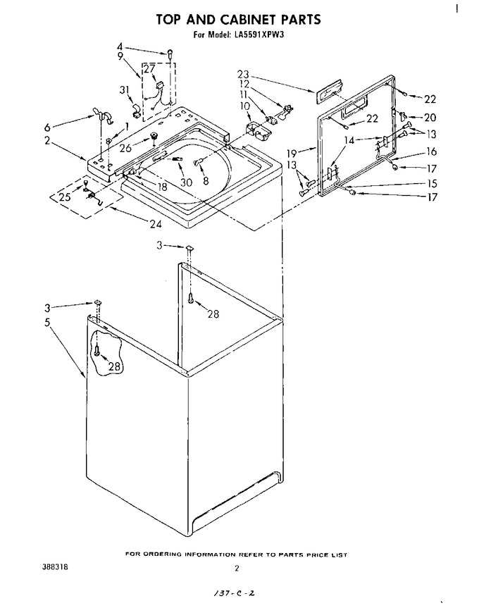 Diagram for LA5591XPW3