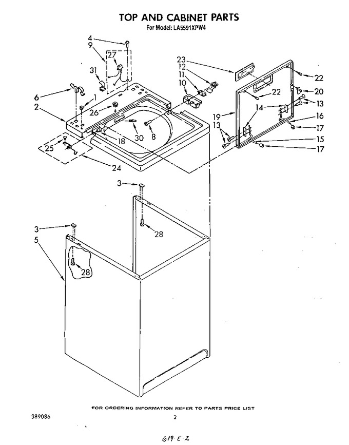 Diagram for LA5591XPW4