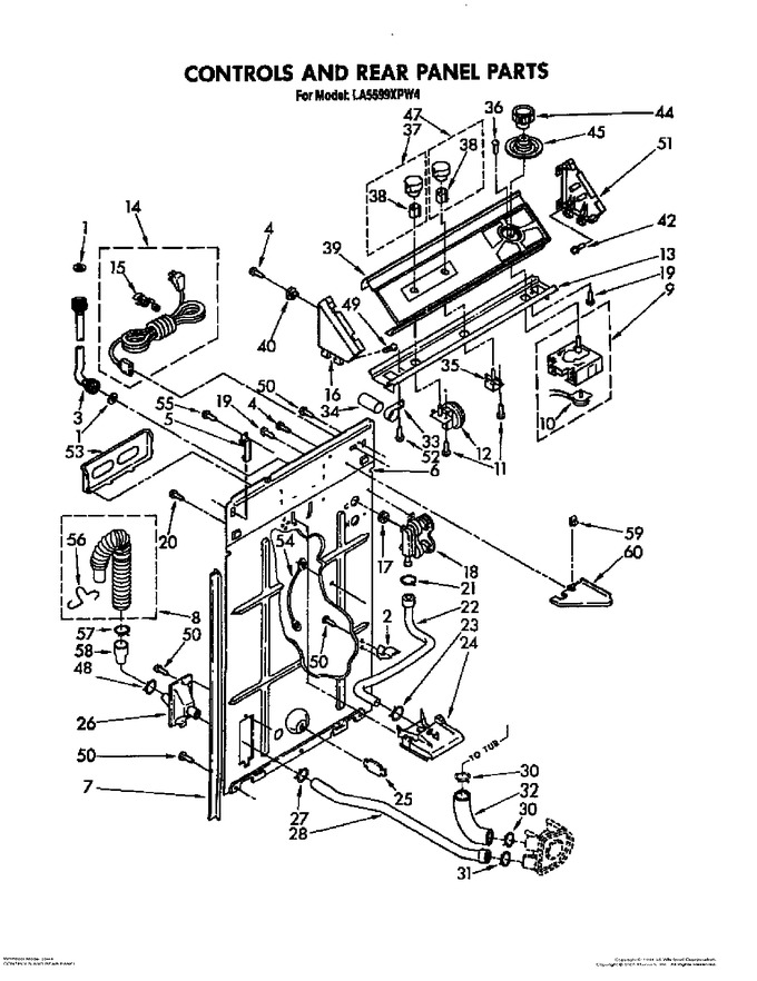 Diagram for LA5599XPW4