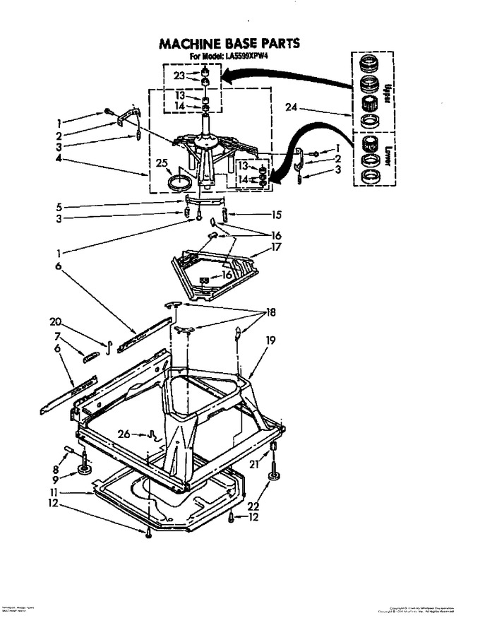 Diagram for LA5599XPW4