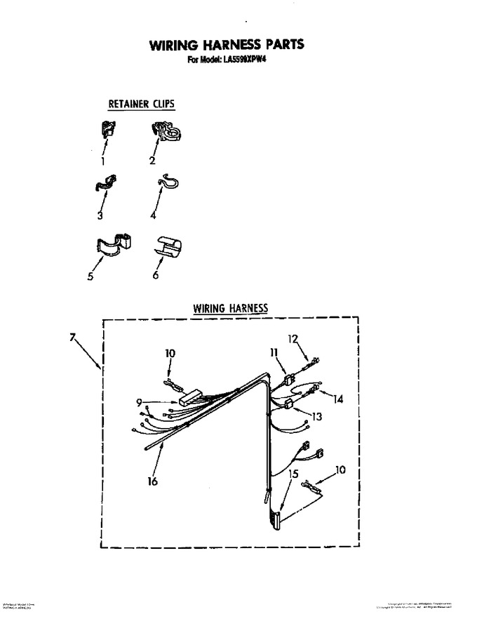 Diagram for LA5599XPW4