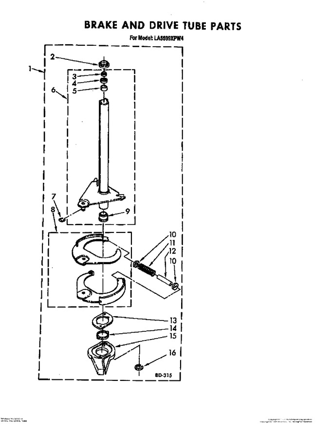 Diagram for LA5599XPW4