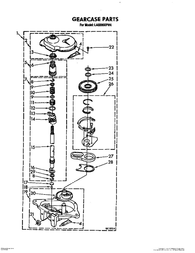 Diagram for LA5599XPW4