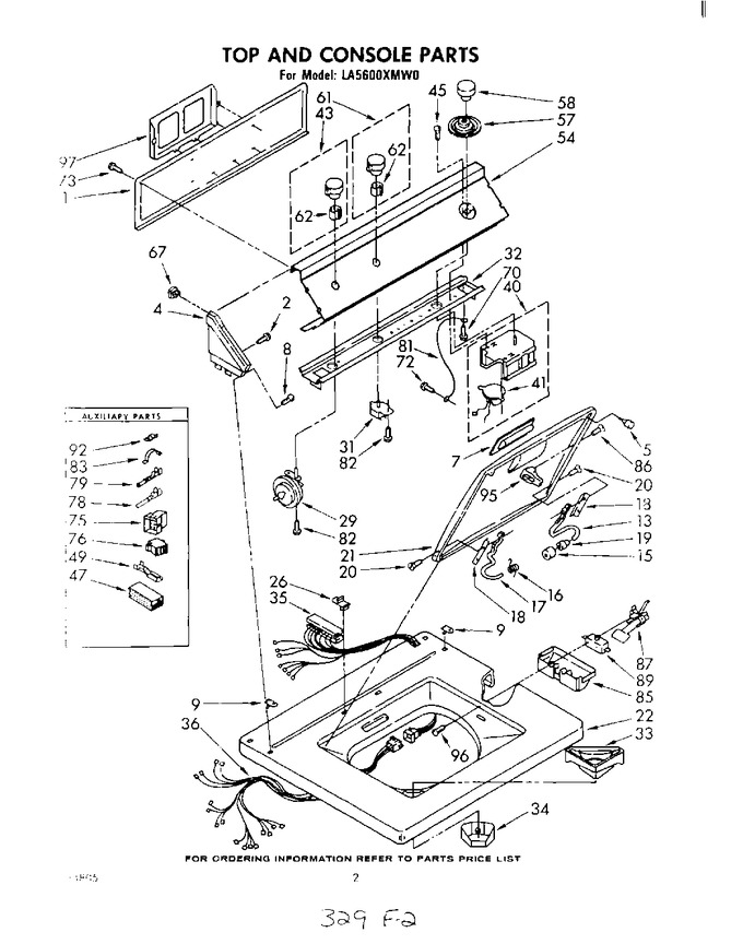 Diagram for LA5600XMW0