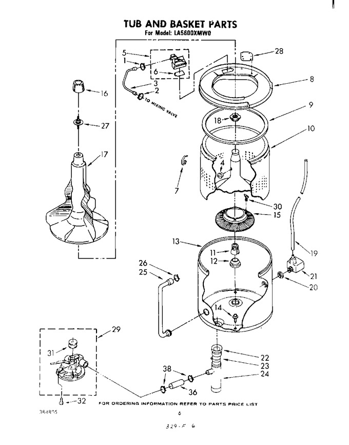 Diagram for LA5600XMW0