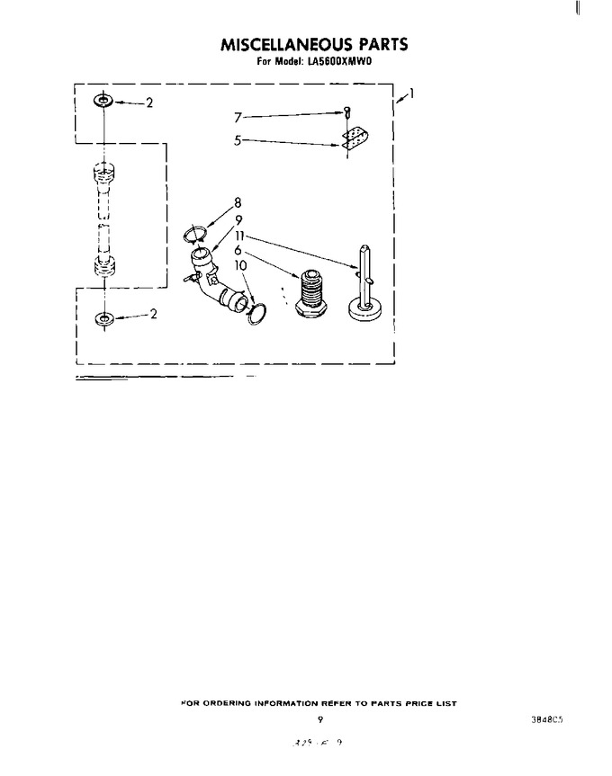 Diagram for LA5600XMW0