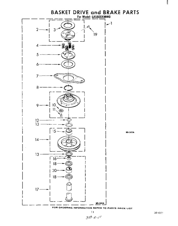 Diagram for LA5600XMW0