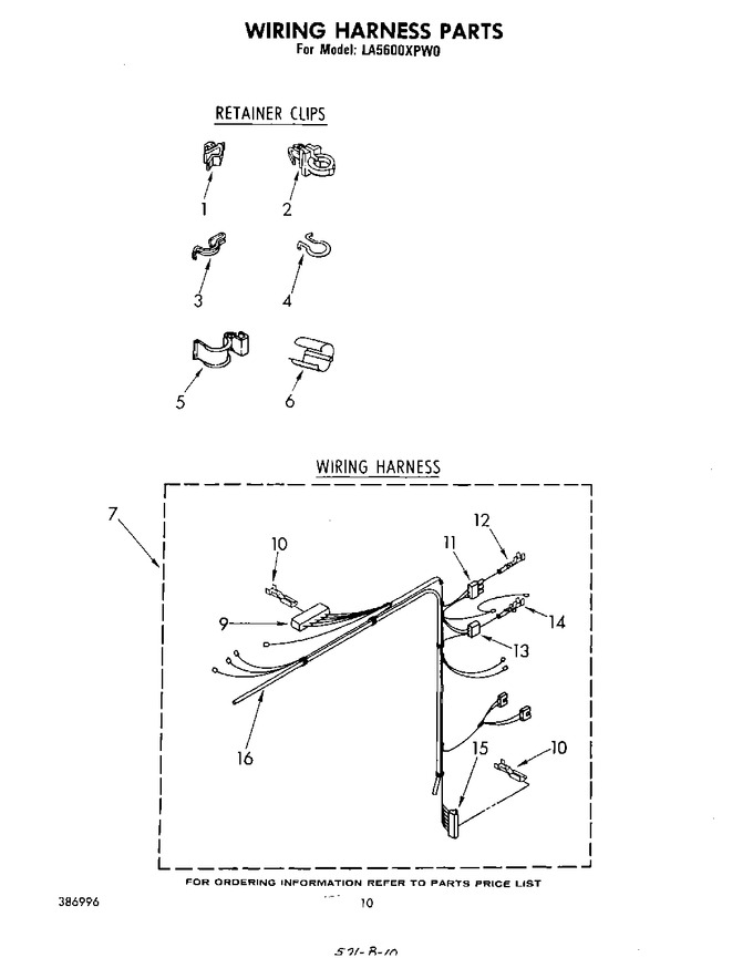 Diagram for LA5600XPW0