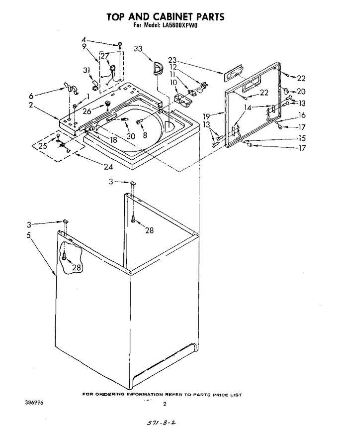 Diagram for LA5600XPW0