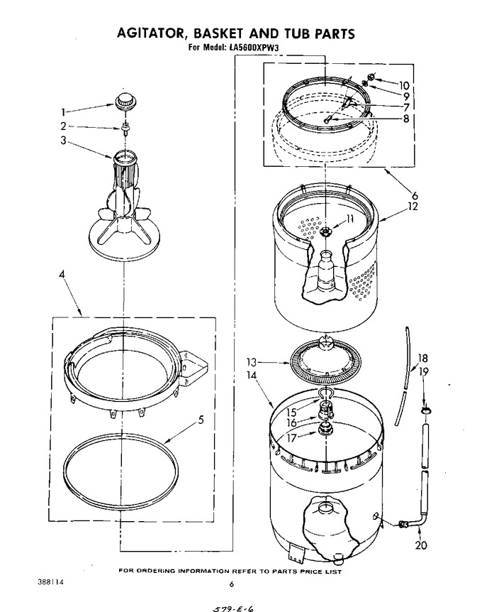 Diagram for LA5600XPW3