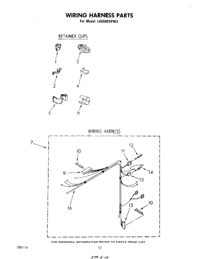 Diagram for LA5600XPW3