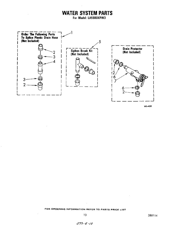 Diagram for LA5600XPW3