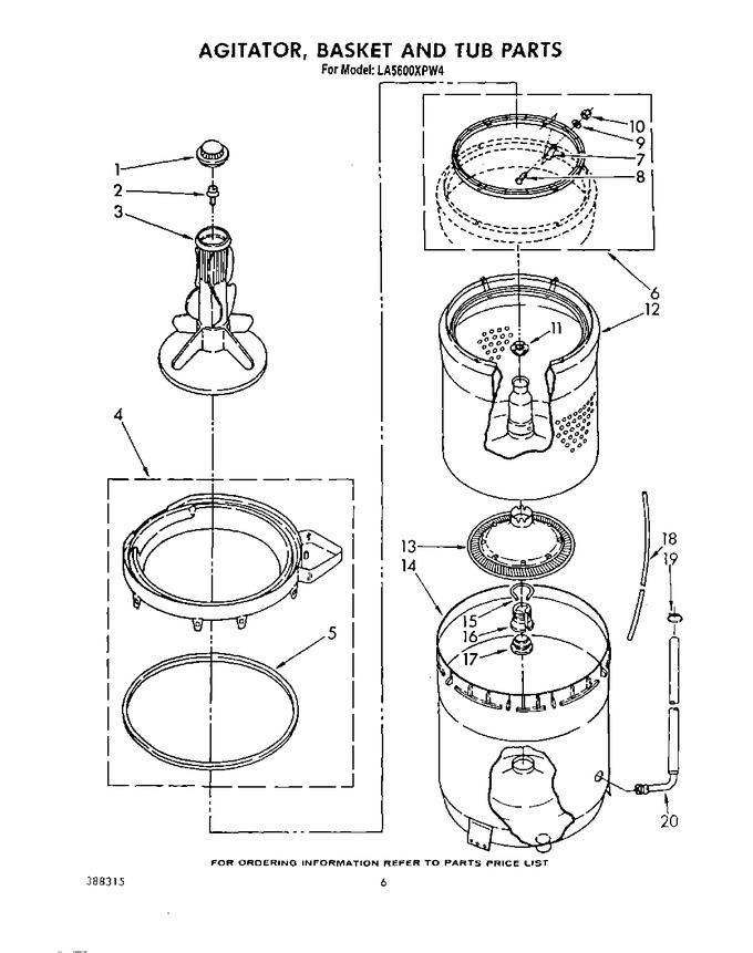 Diagram for LA5600XPW4