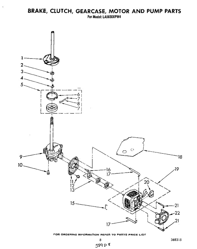 Diagram for LA5600XPW4
