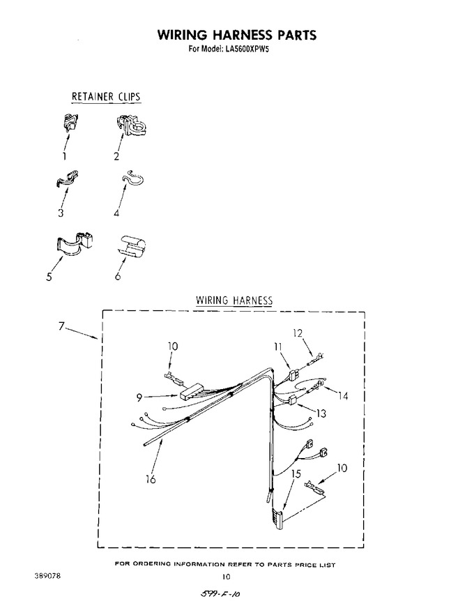 Diagram for LA5600XPW5