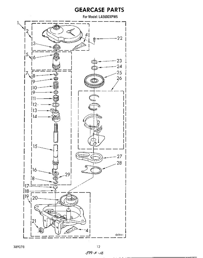 Diagram for LA5600XPW5