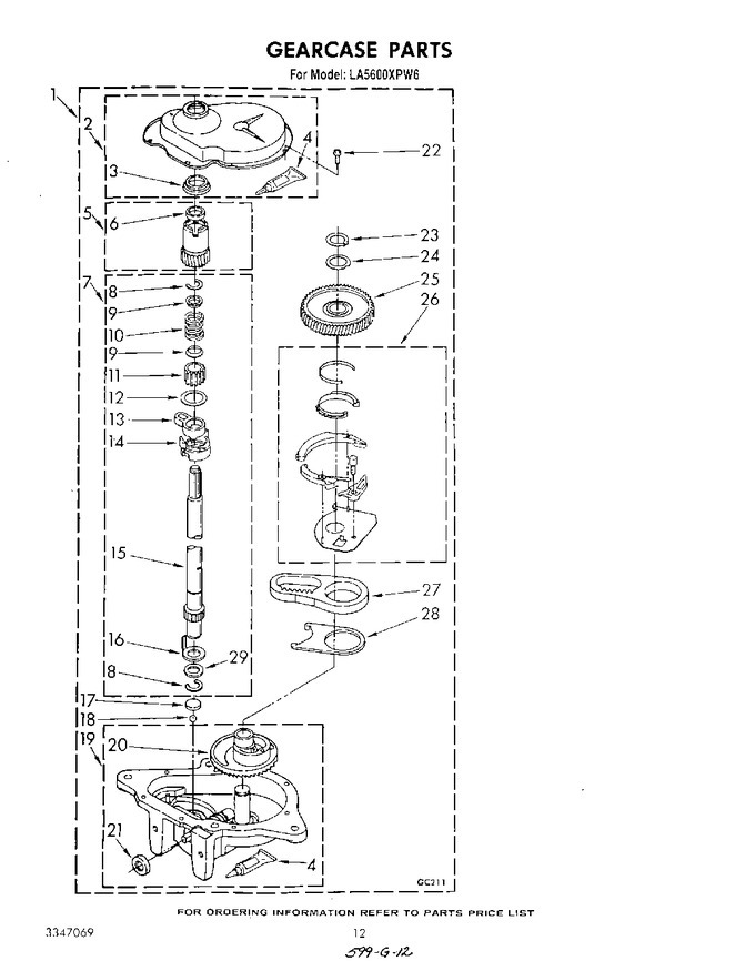 Diagram for LA5600XPW6