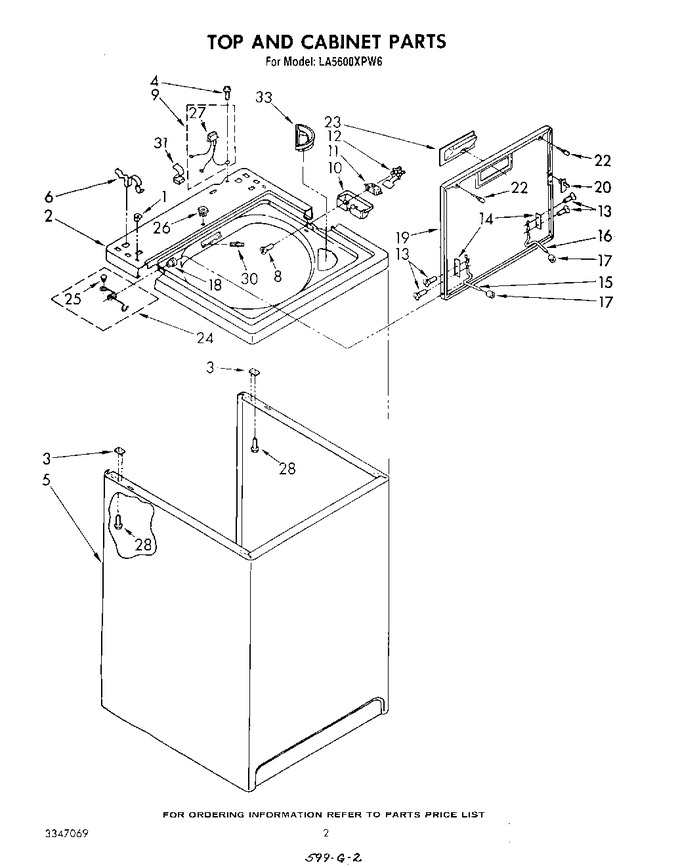 Diagram for LA5600XPW6