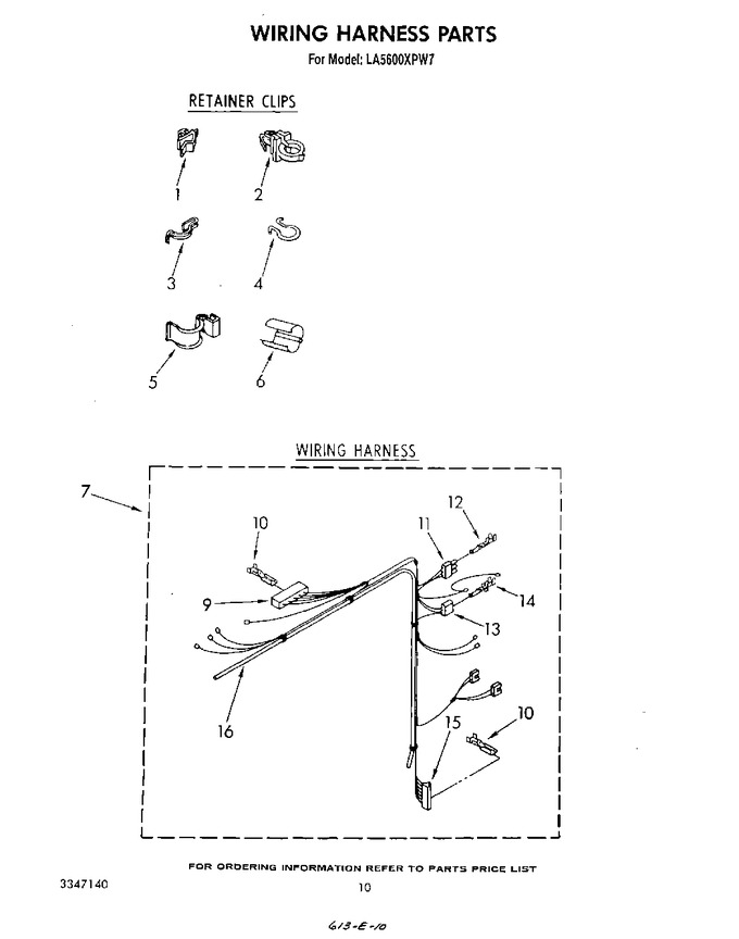 Diagram for LA5600XPW7