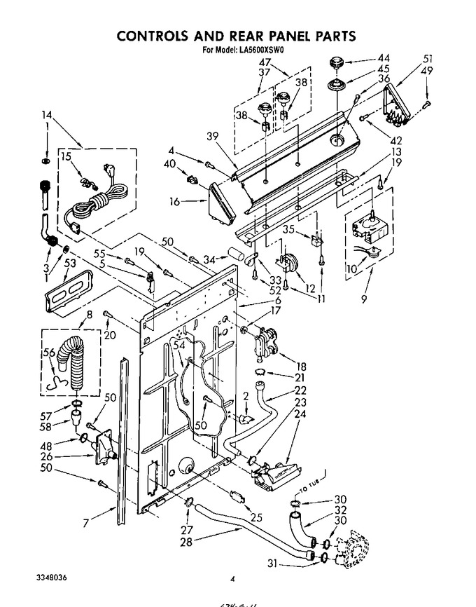 Diagram for LA5600XSW0