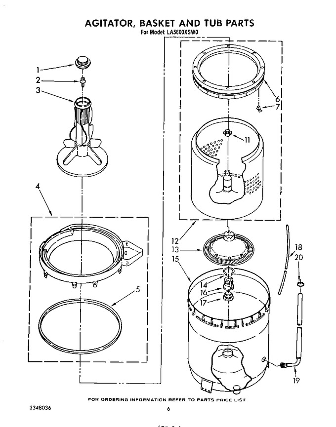 Diagram for LA5600XSW0