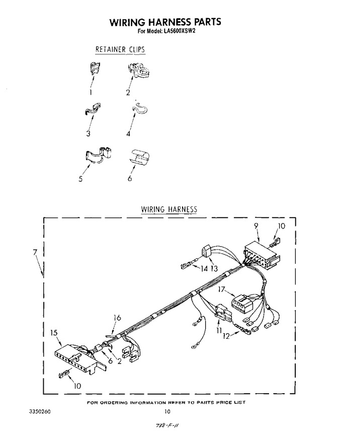 Diagram for LA5600XSW2