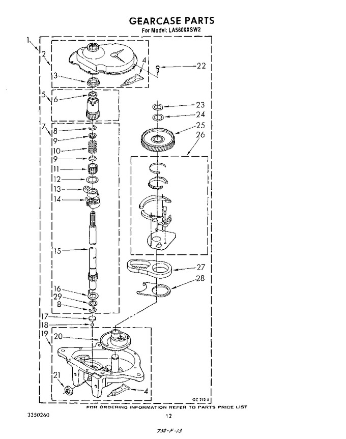 Diagram for LA5600XSW2
