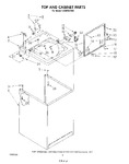 Diagram for 02 - Top And Cabinet , Literature And Optional