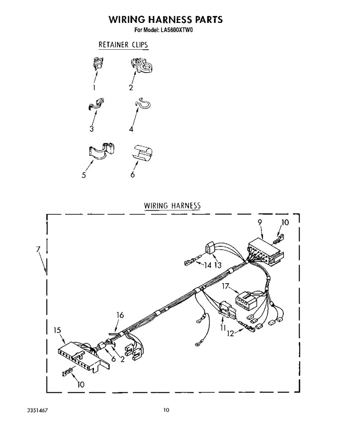 Diagram for LA5600XTN0